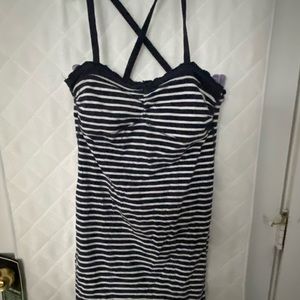 Abercrombie cross strap tight dress